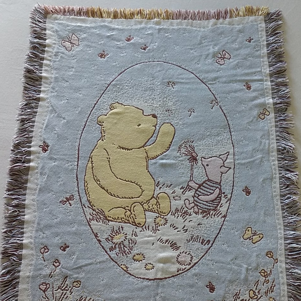 Disney Winnie the Pooh woven tapestry